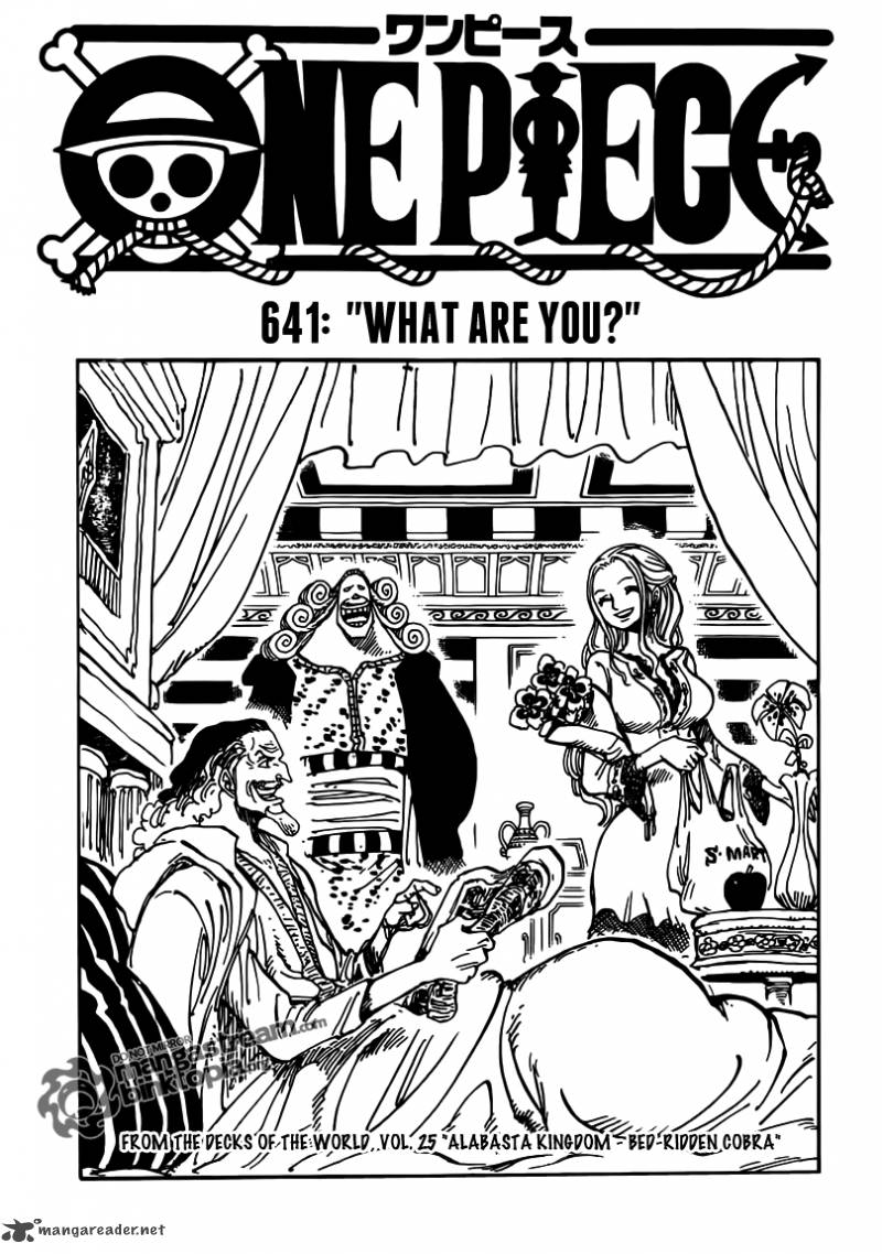 One Piece Chapter 641 — page 1