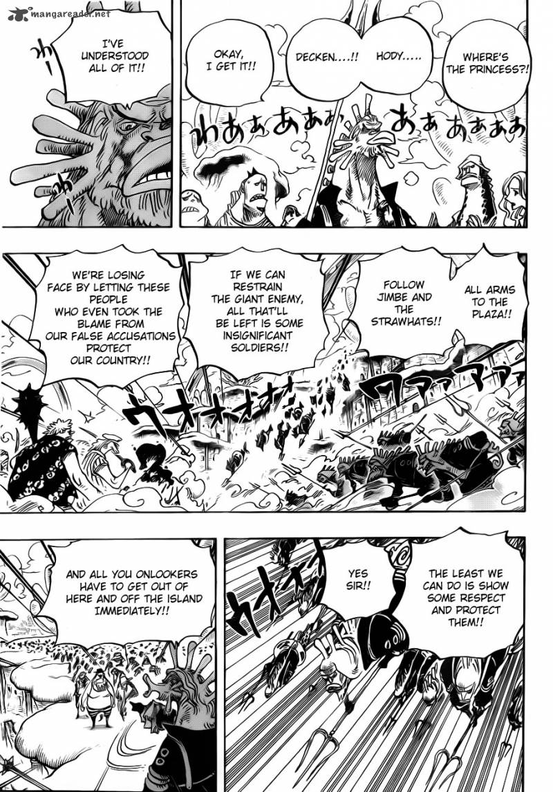 One Piece Chapter 642 — page 9