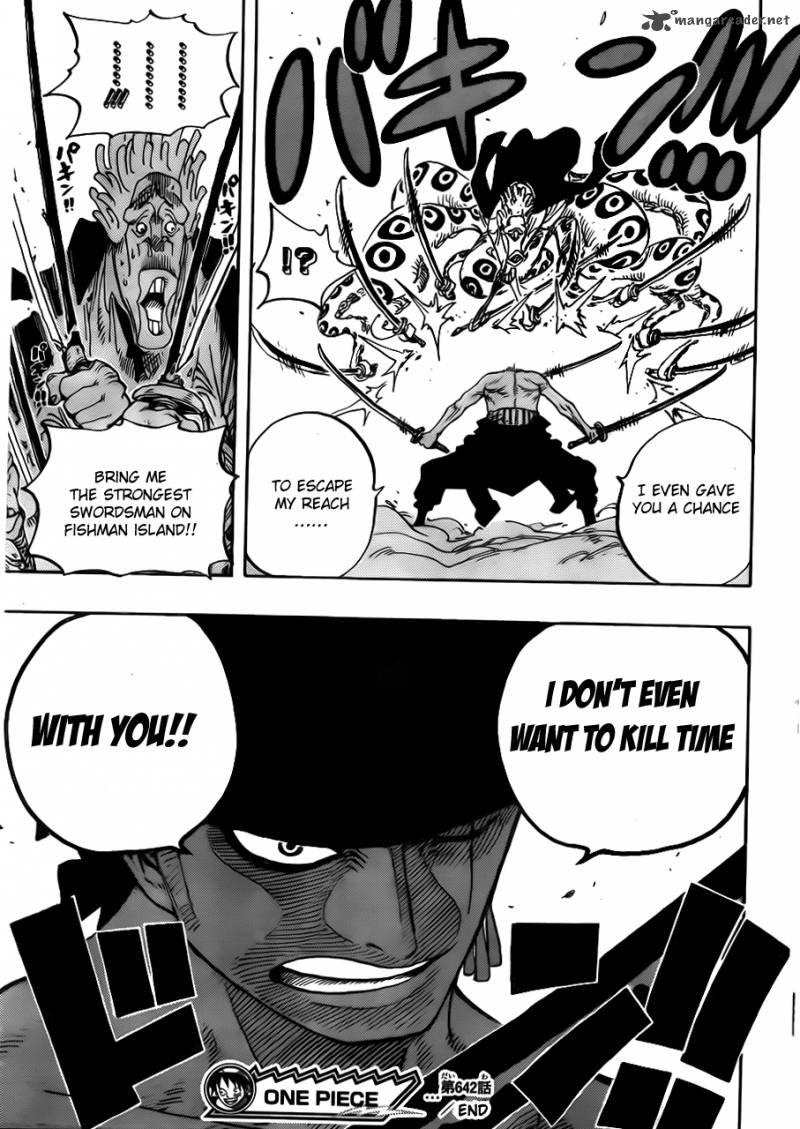One Piece Chapter 642 — page 19