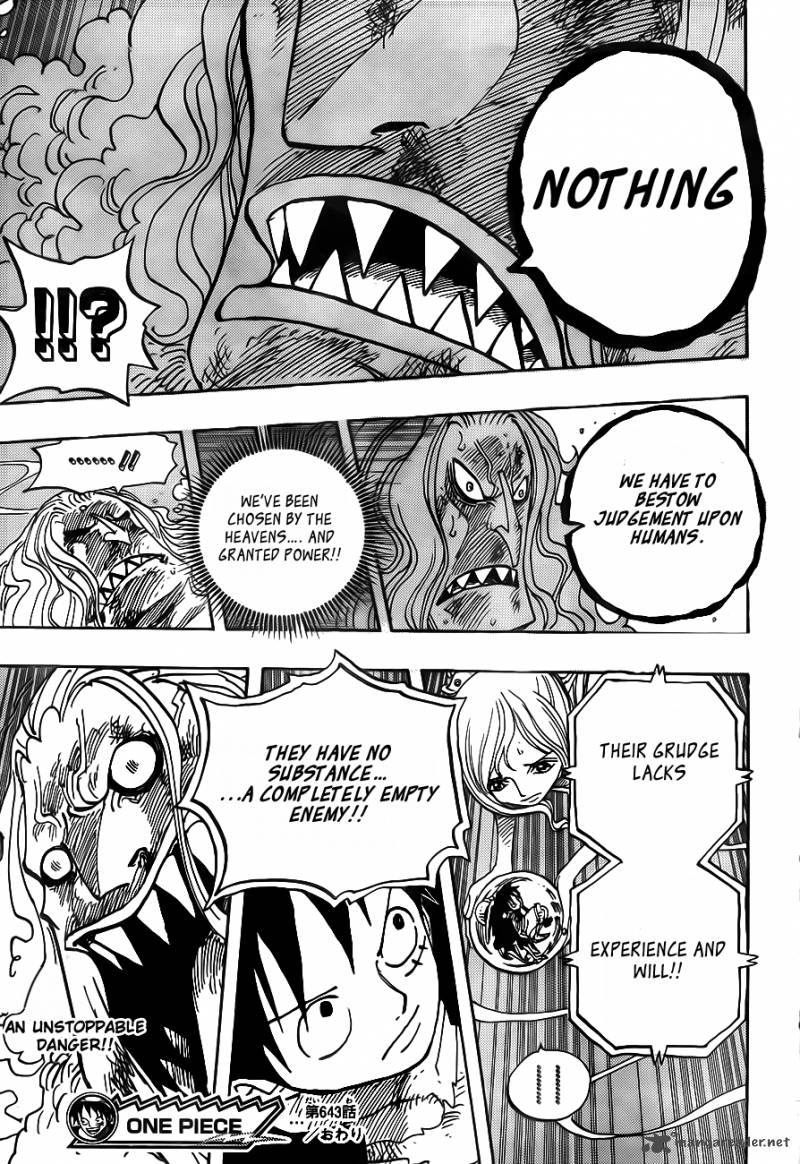 One Piece Chapter 643 — page 19