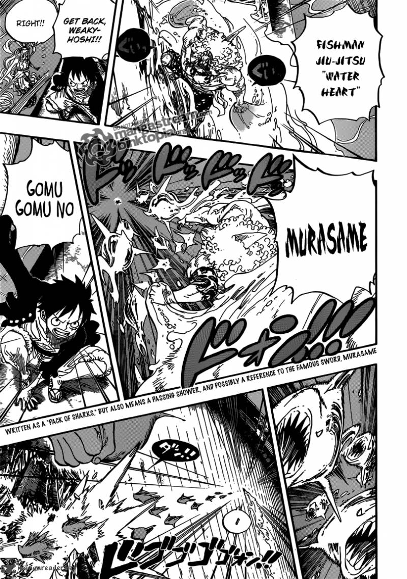 One Piece Chapter 645 — page 9