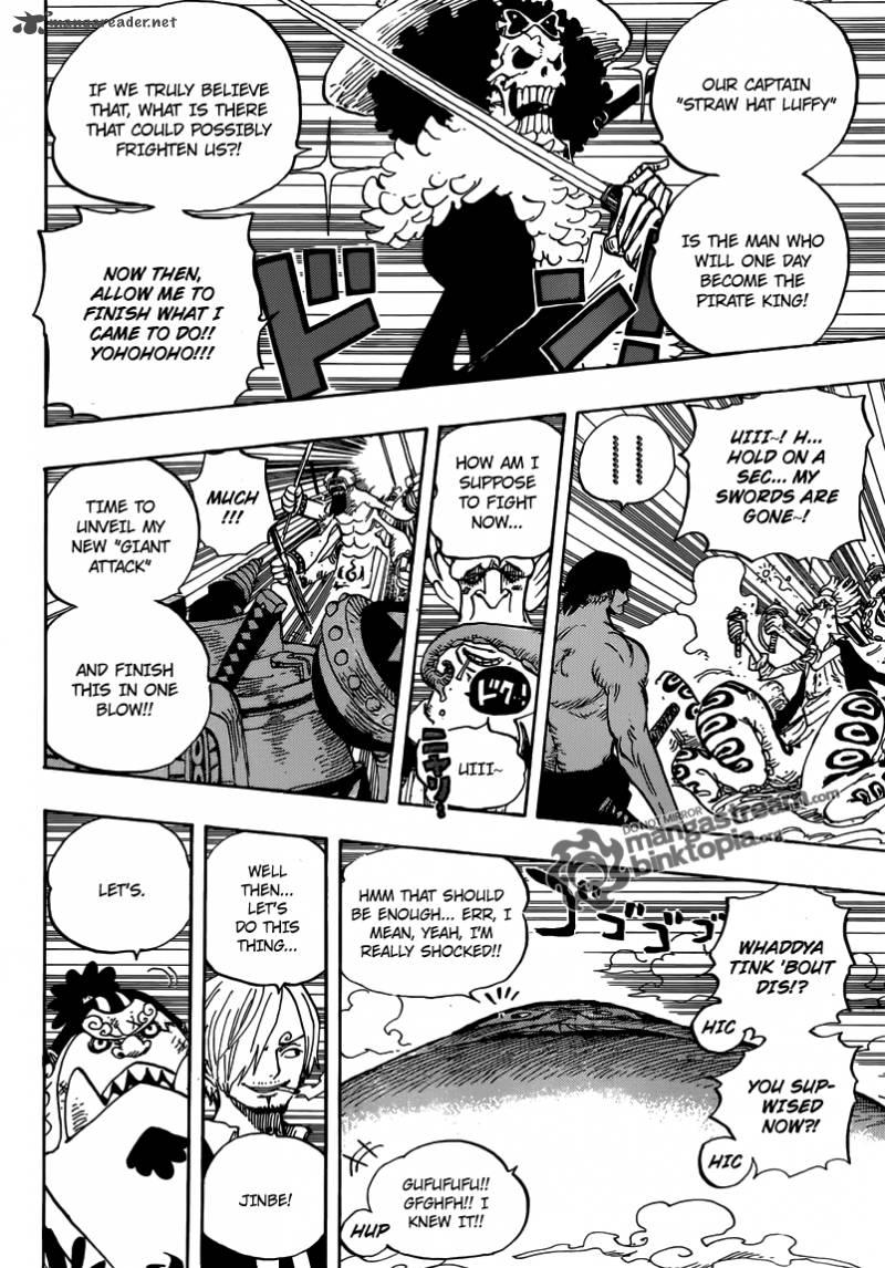 One Piece Chapter 645 — page 16