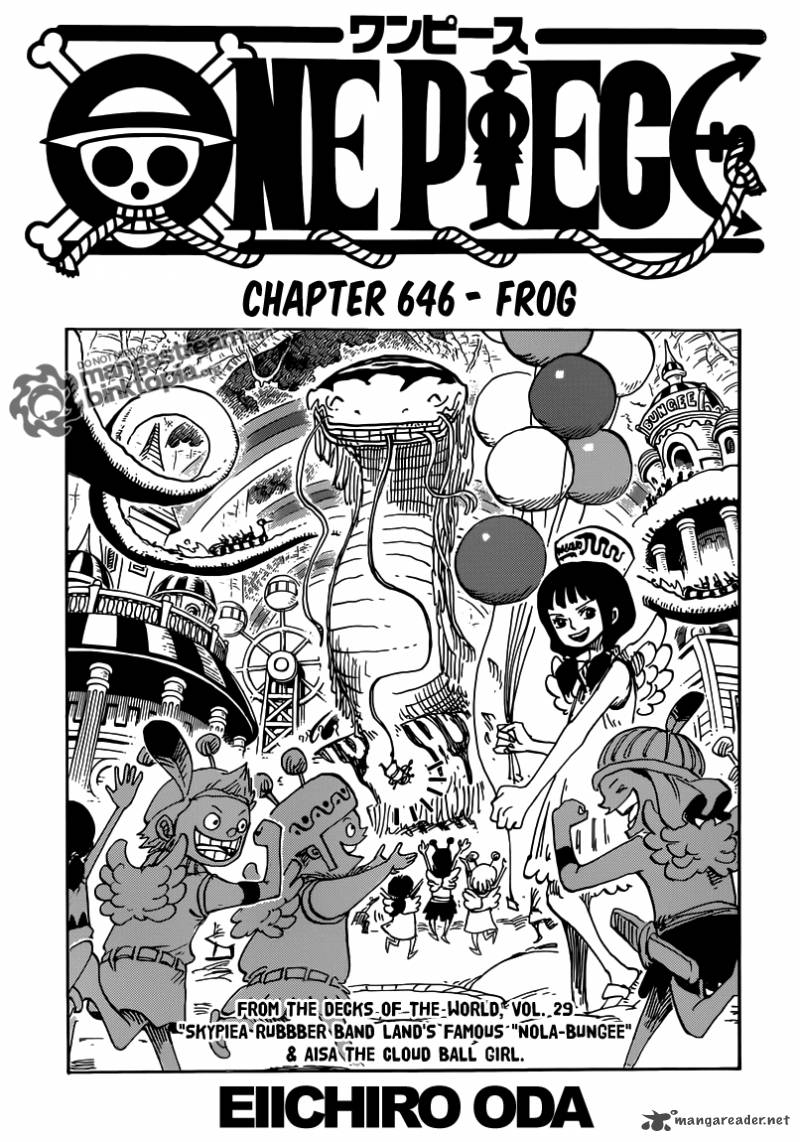 One Piece Chapter 646 — page 1