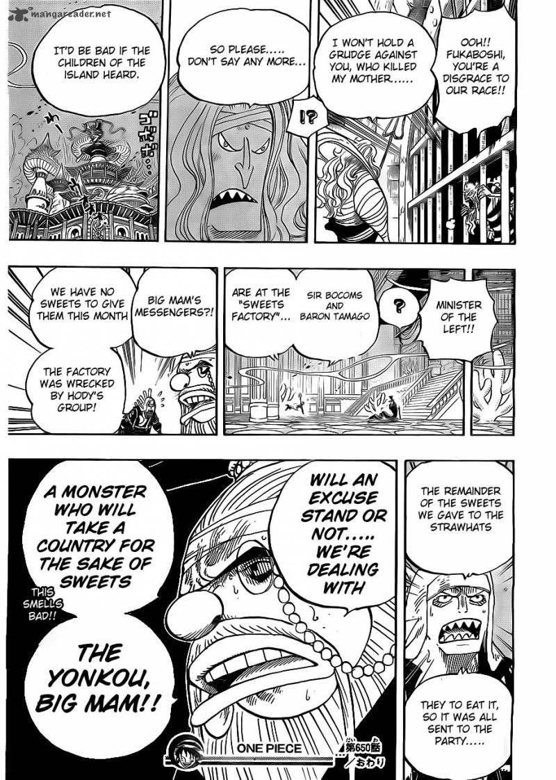 One Piece Chapter 650 — page 17