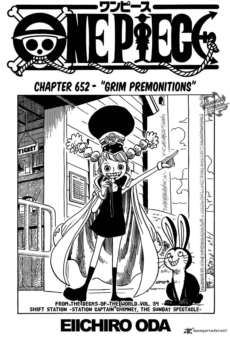 One Piece Chapter 652 — page 1