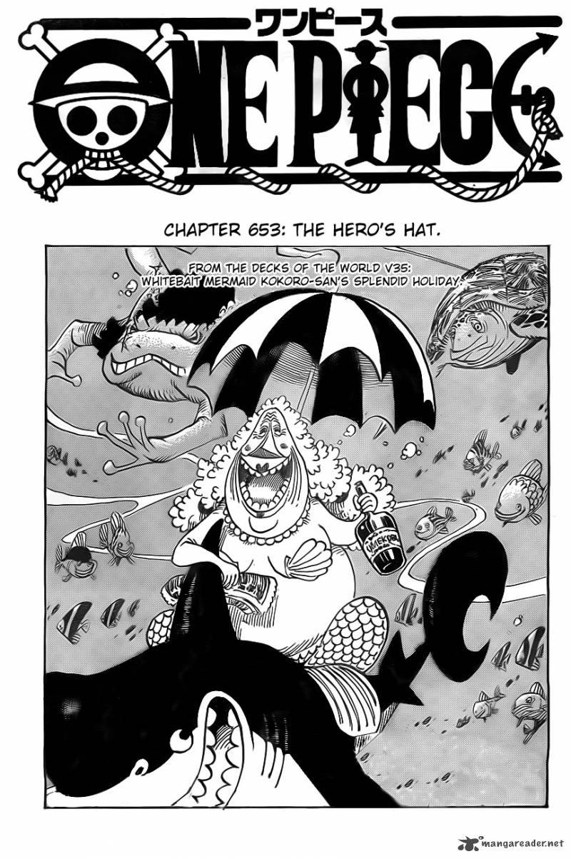 One Piece Chapter 653 — page 1