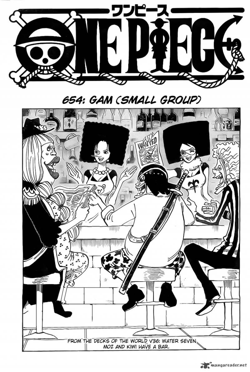 One Piece Chapter 654 — page 1