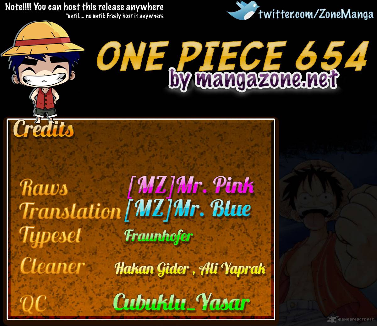 One Piece Chapter 654 — page 18