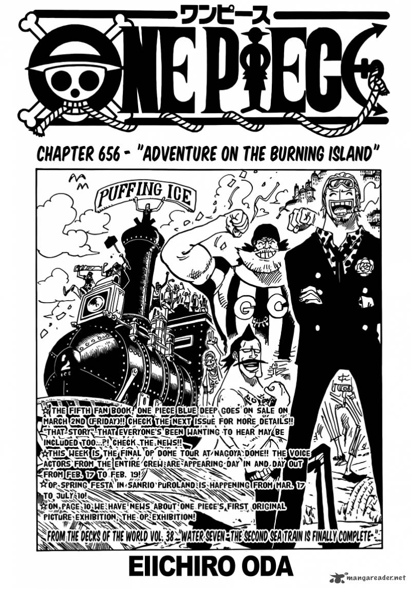One Piece Chapter 656 — page 1