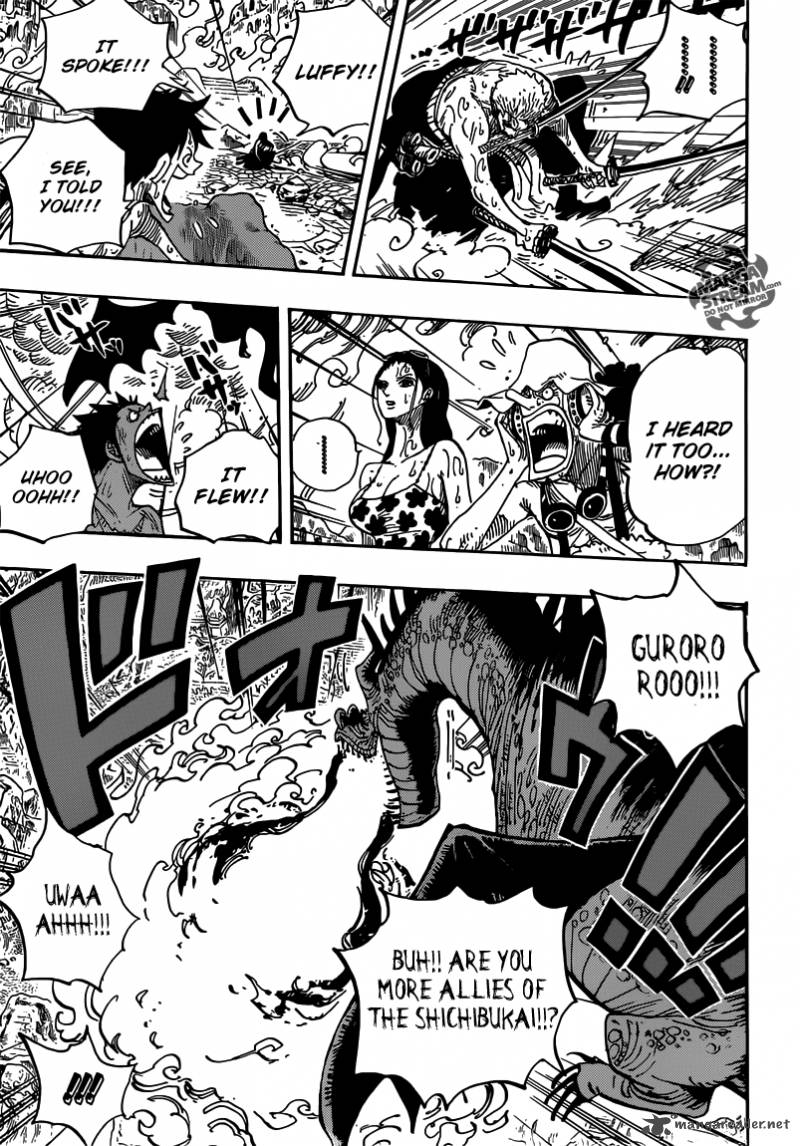 One Piece Chapter 656 — page 9
