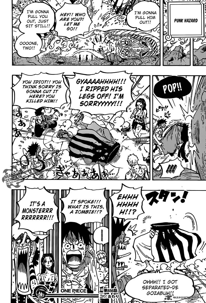 One Piece Chapter 656 — page 17