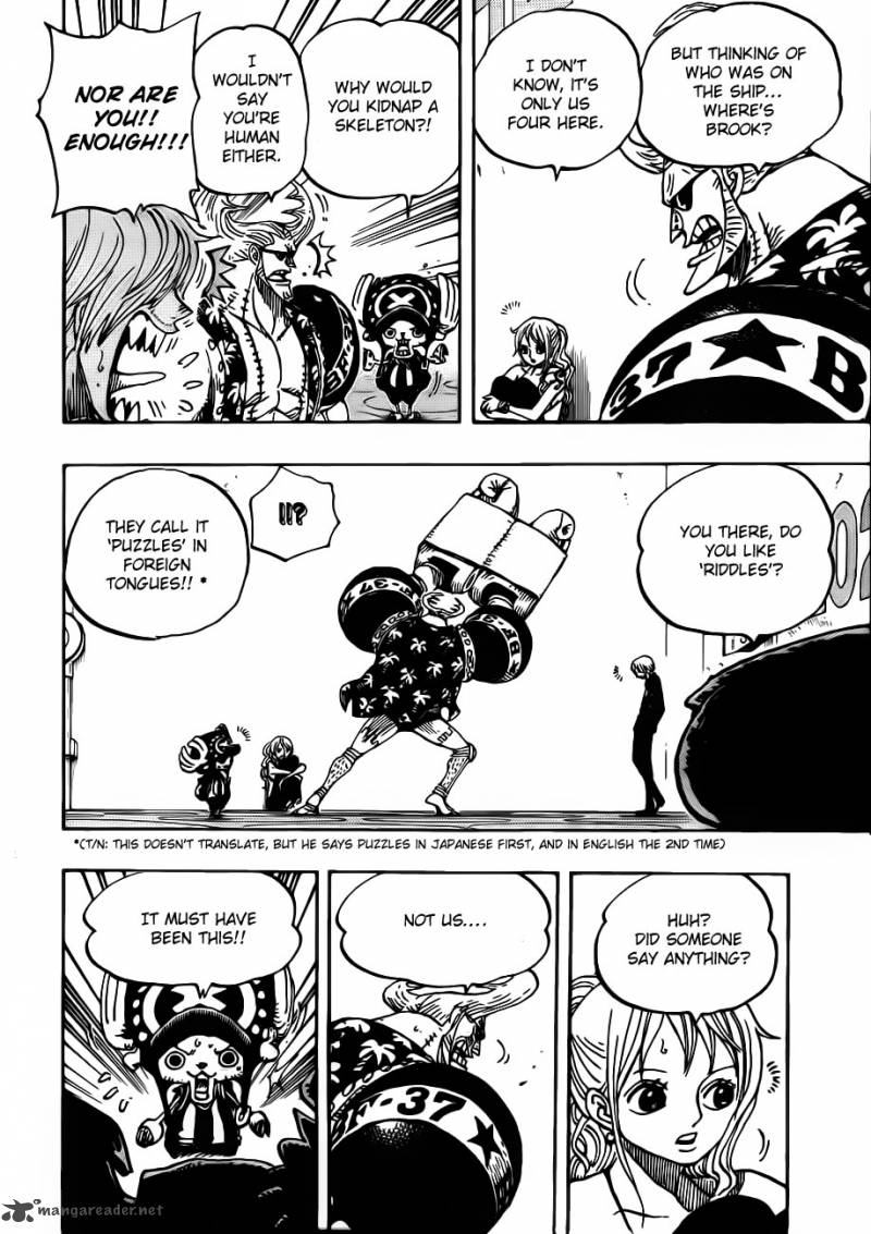 One Piece Chapter 657 — page 8