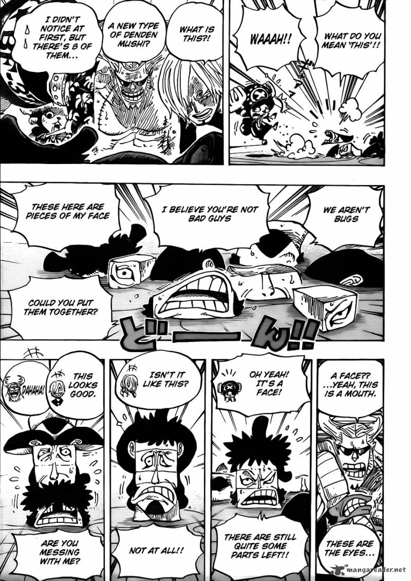 One Piece Chapter 657 — page 9