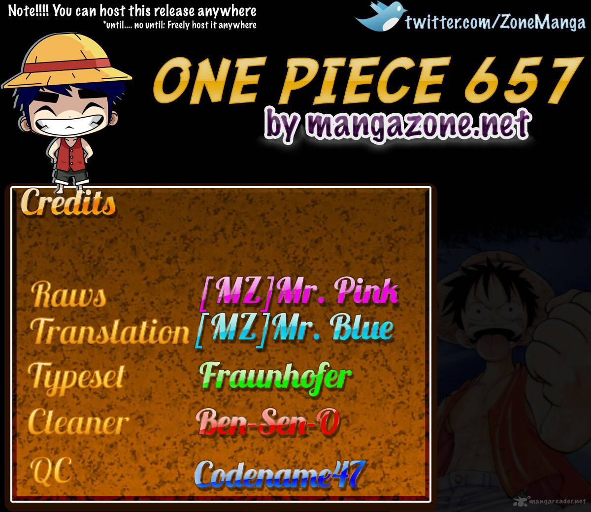 One Piece Chapter 657 — page 18