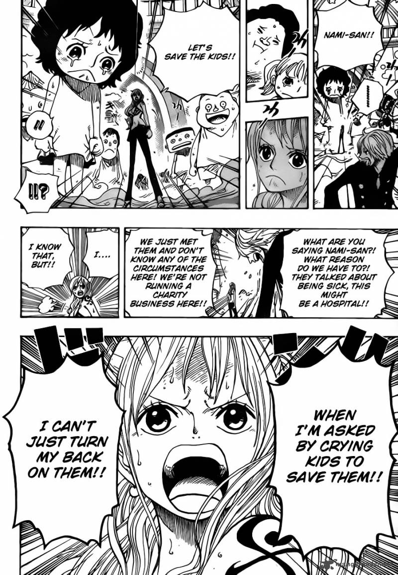 One Piece Chapter 658 — page 8