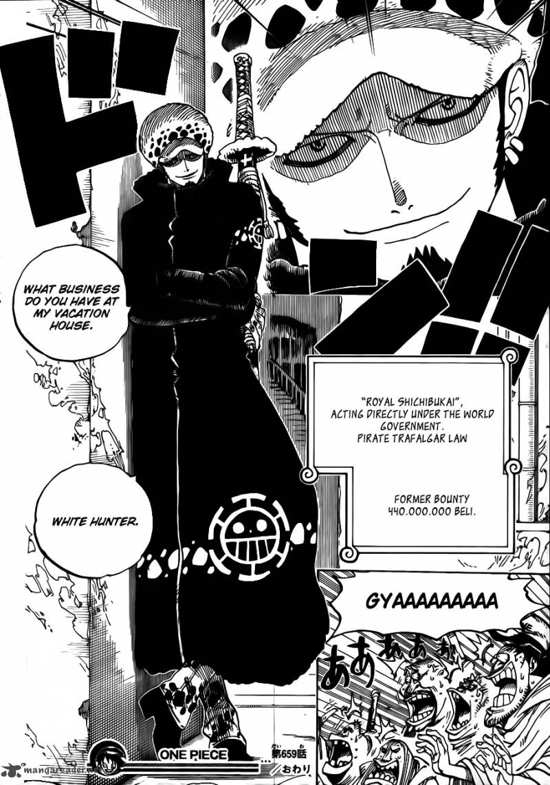 One Piece Chapter 659 — page 18