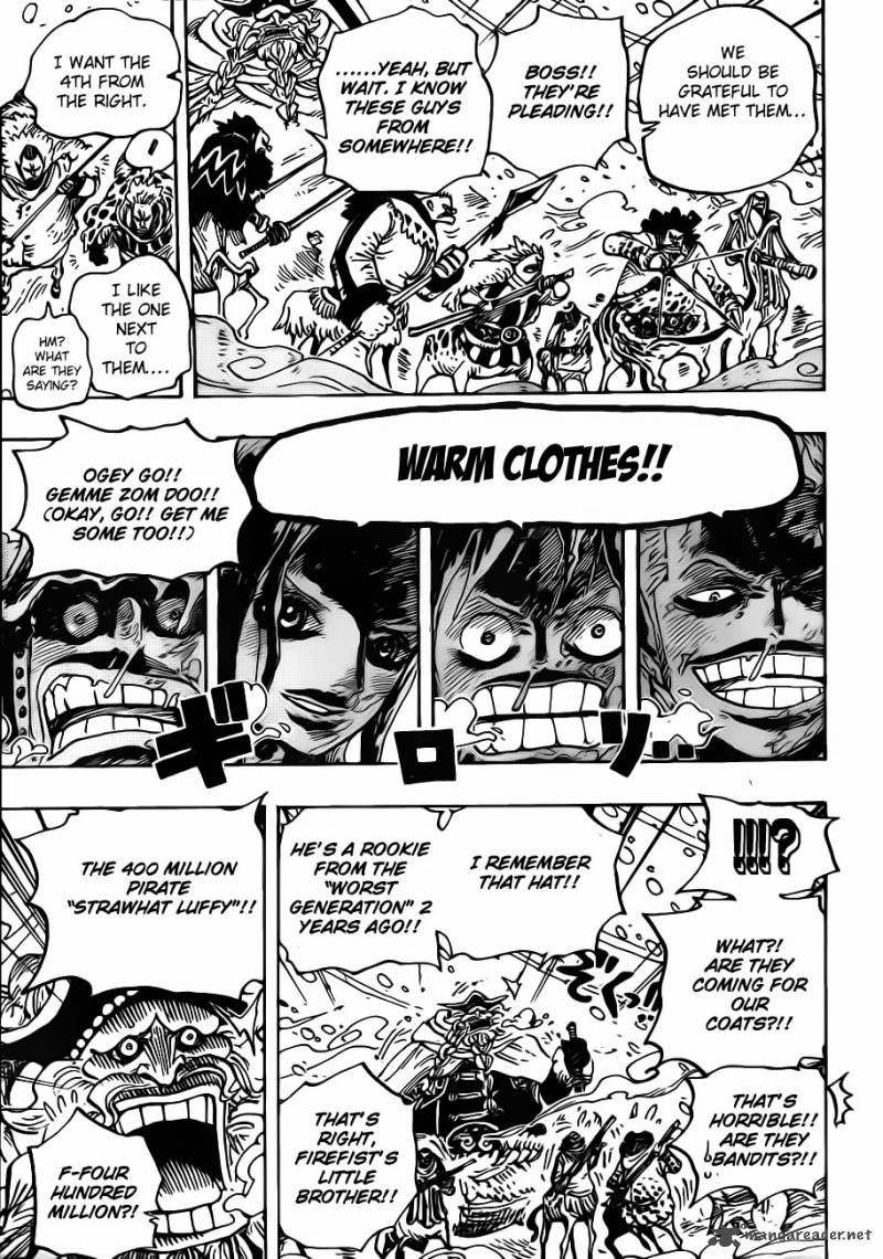One Piece Chapter 661 — page 11