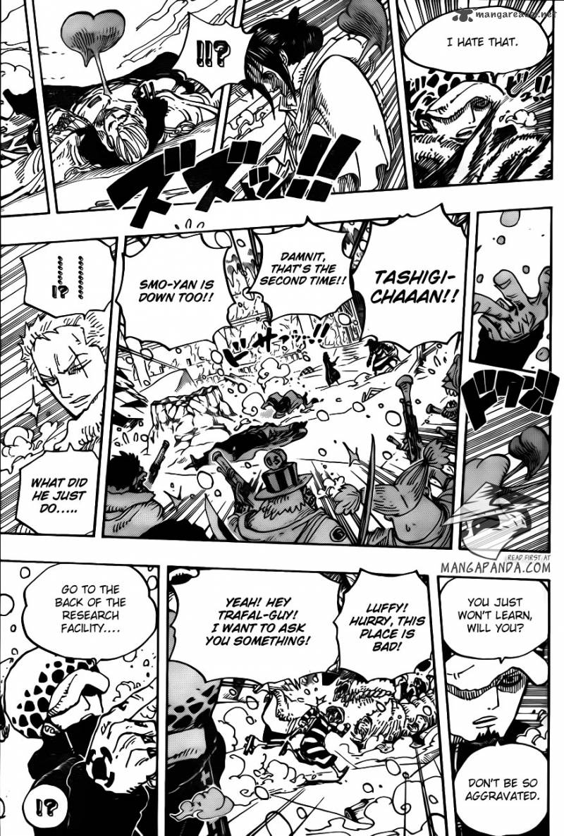 One Piece Chapter 663 — page 7