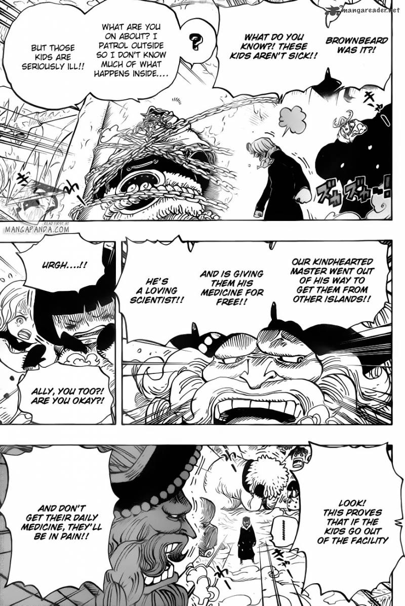 One Piece Chapter 665 — page 7