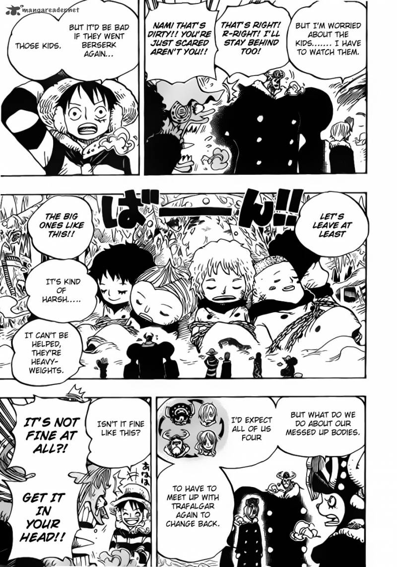 One Piece Chapter 665 — page 15
