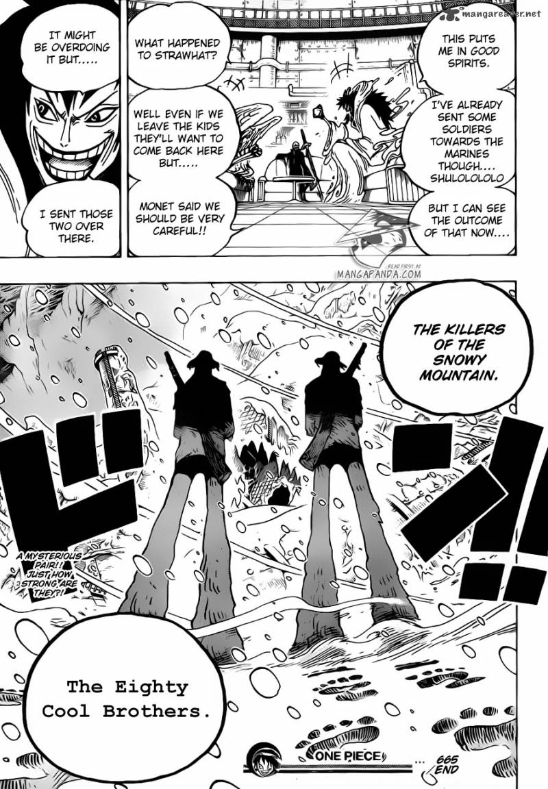 One Piece Chapter 665 — page 17