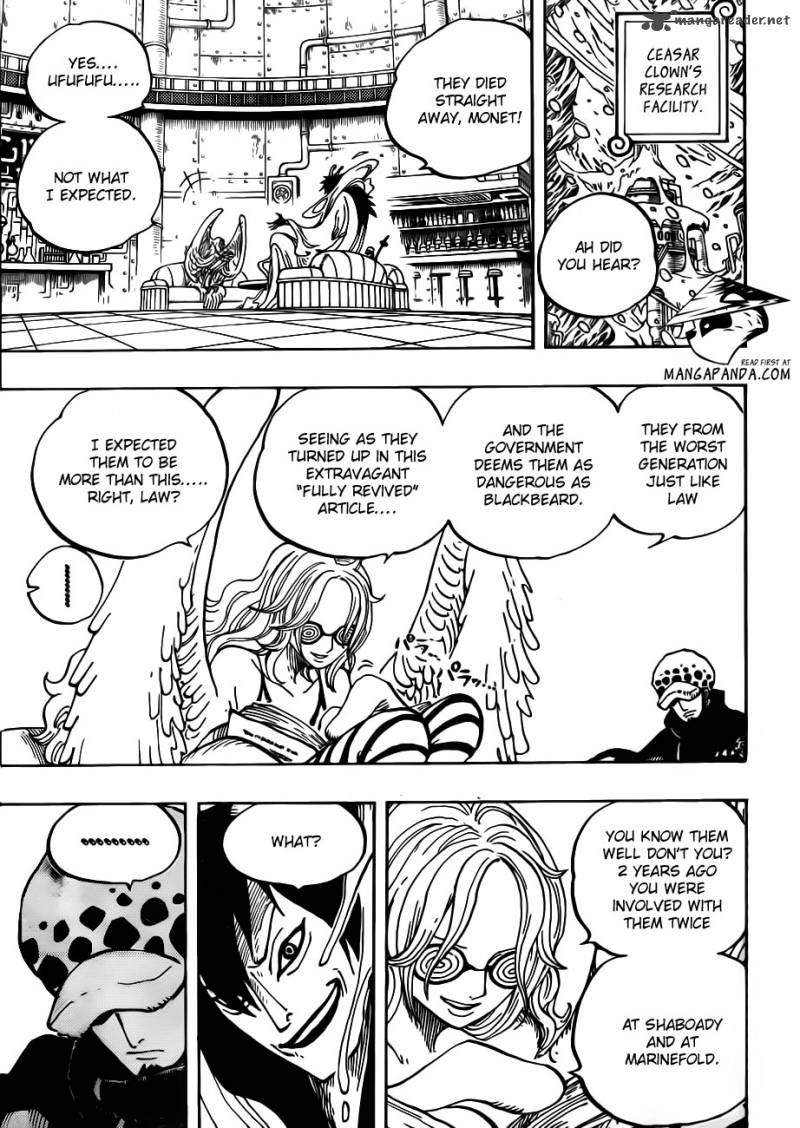 One Piece Chapter 666 — page 3