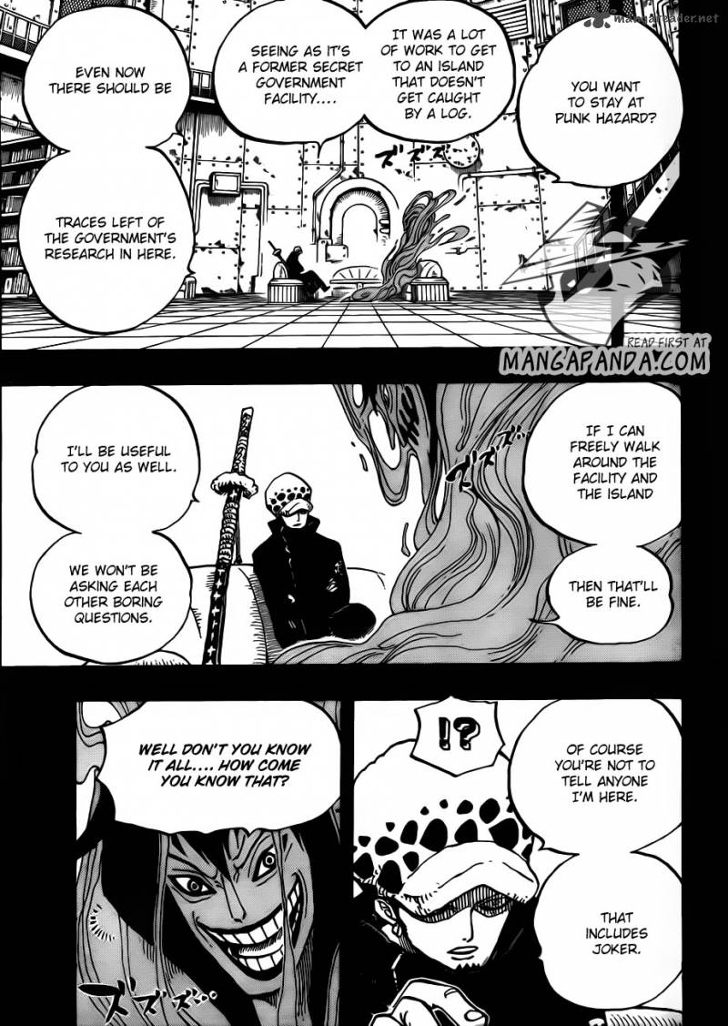 One Piece Chapter 666 — page 5