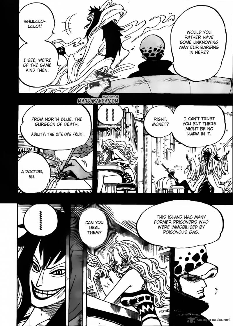 One Piece Chapter 666 — page 6