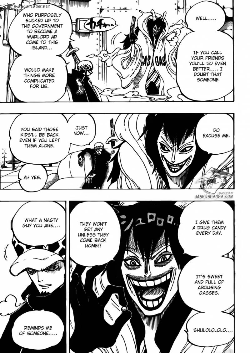 One Piece Chapter 666 — page 7