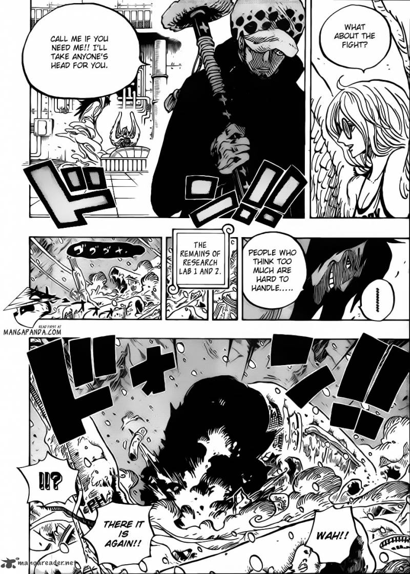 One Piece Chapter 666 — page 8
