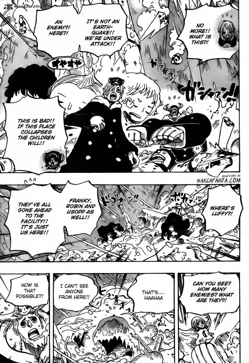 One Piece Chapter 666 — page 9