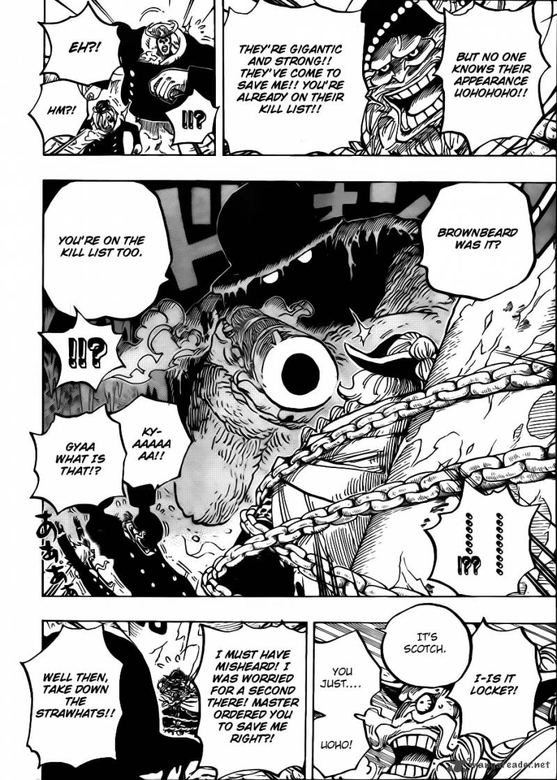 One Piece Chapter 666 — page 12