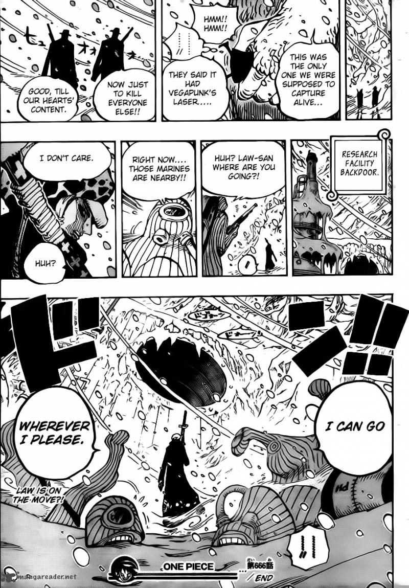 One Piece Chapter 666 — page 17