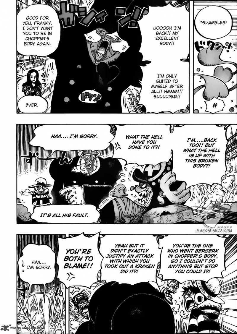 One Piece Chapter 668 — page 6
