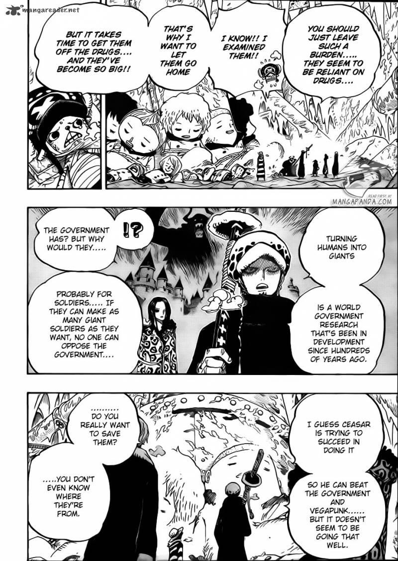 One Piece Chapter 668 — page 8