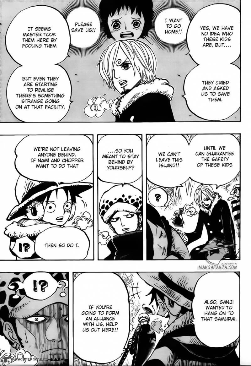 One Piece Chapter 668 — page 9