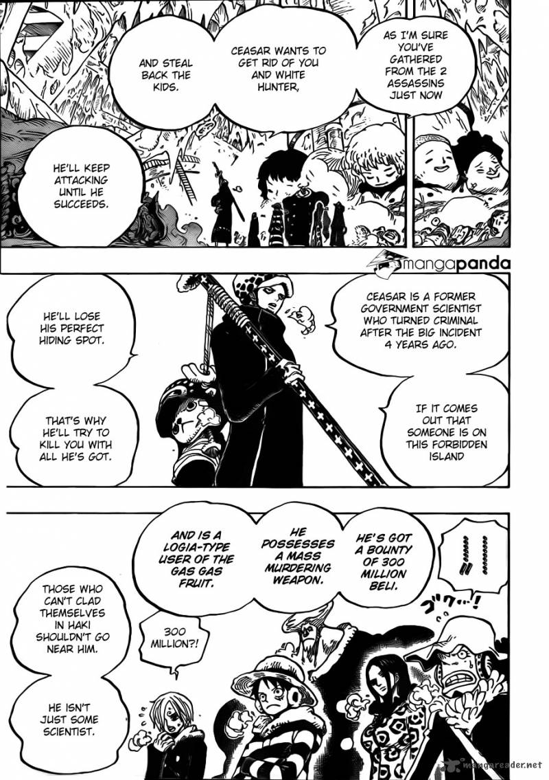 One Piece Chapter 668 — page 11