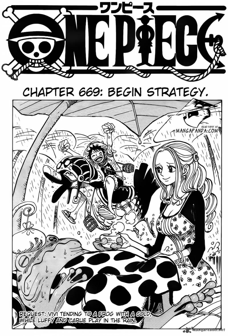 One Piece Chapter 669 — page 1