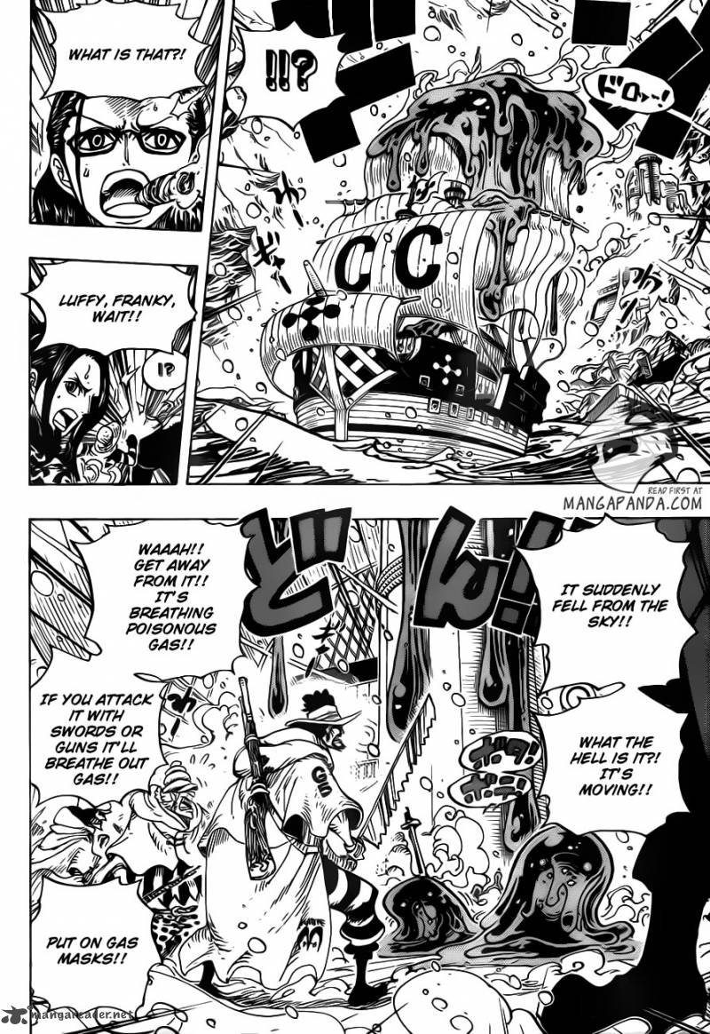 One Piece Chapter 670 — page 8