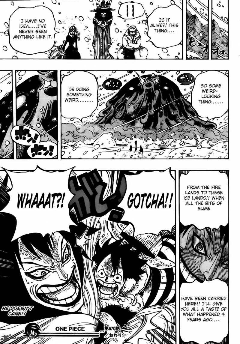 One Piece Chapter 670 — page 17