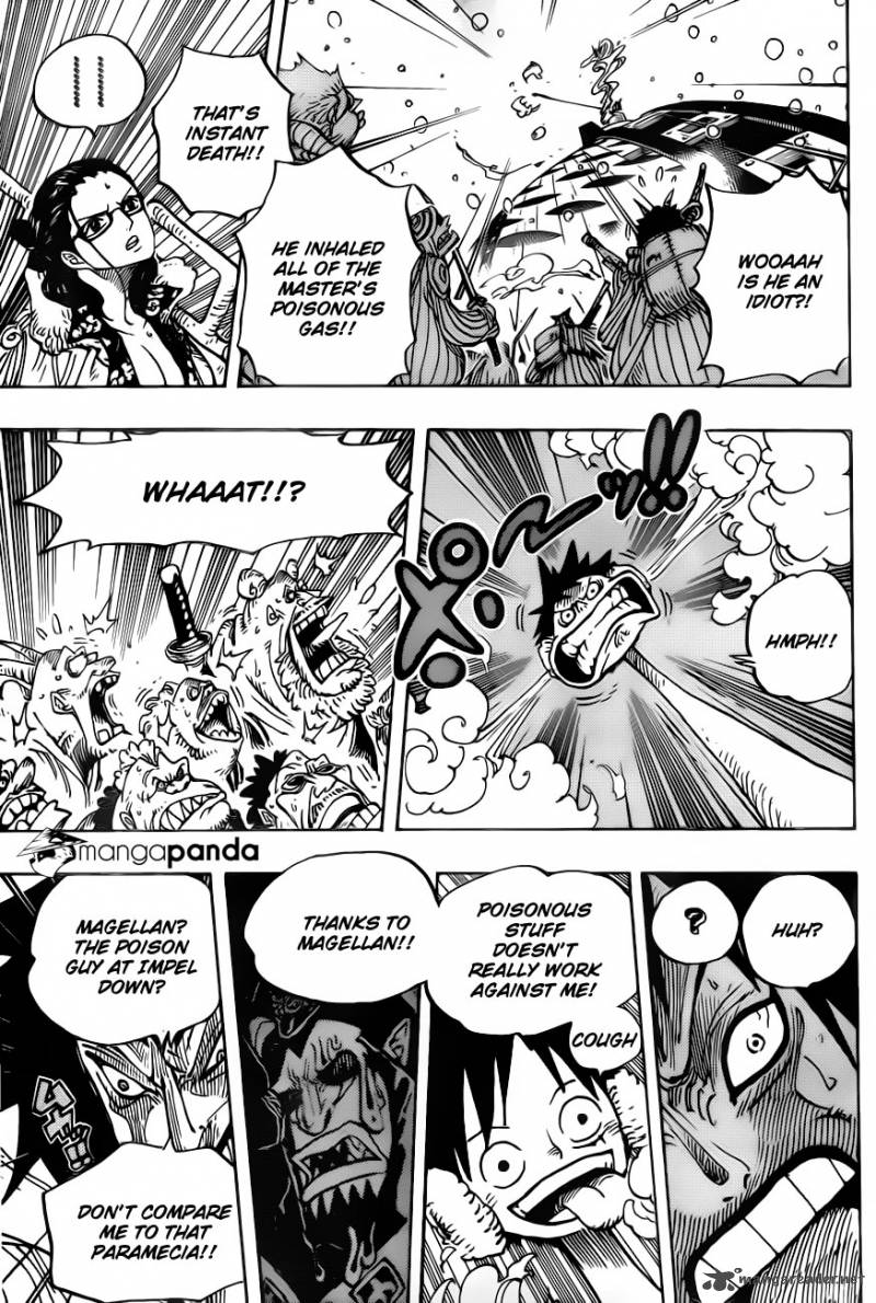One Piece Chapter 671 — page 9