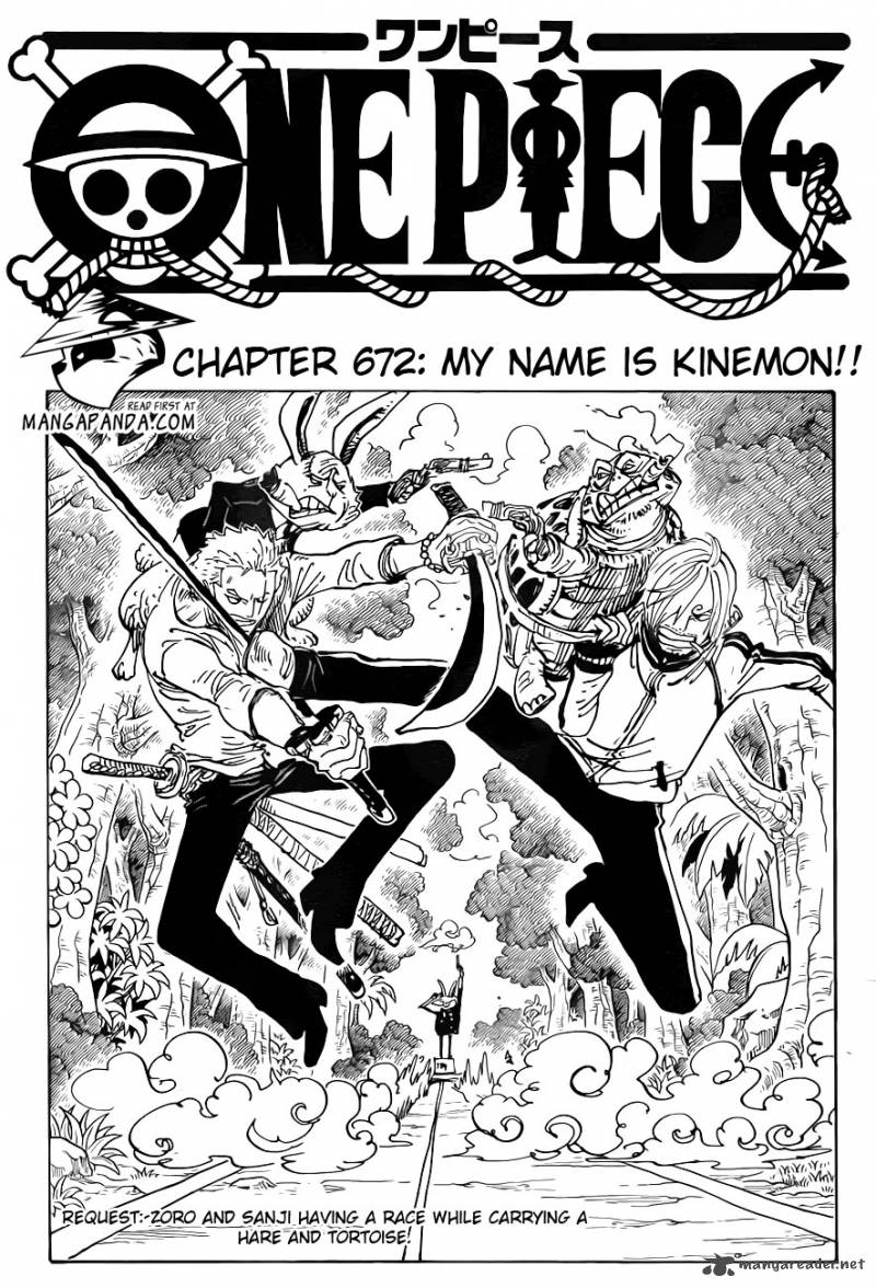 One Piece Chapter 672 — page 1