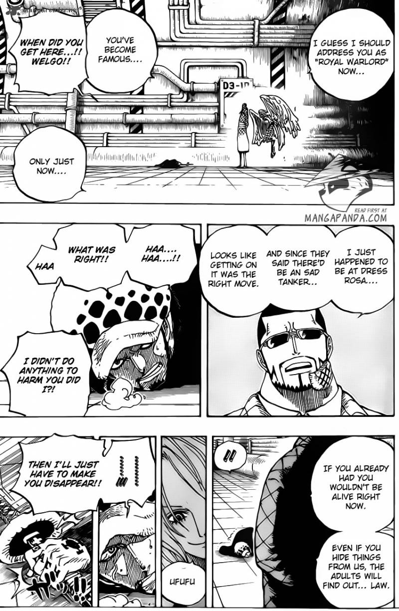 One Piece Chapter 672 — page 3