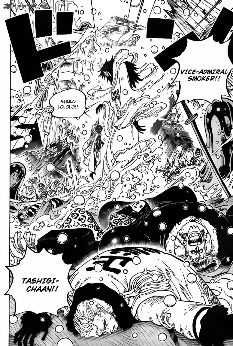 One Piece Chapter 672 — page 6