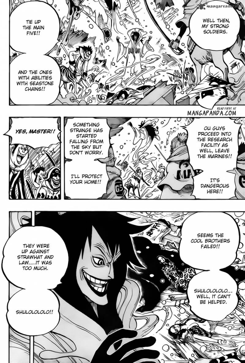 One Piece Chapter 672 — page 8