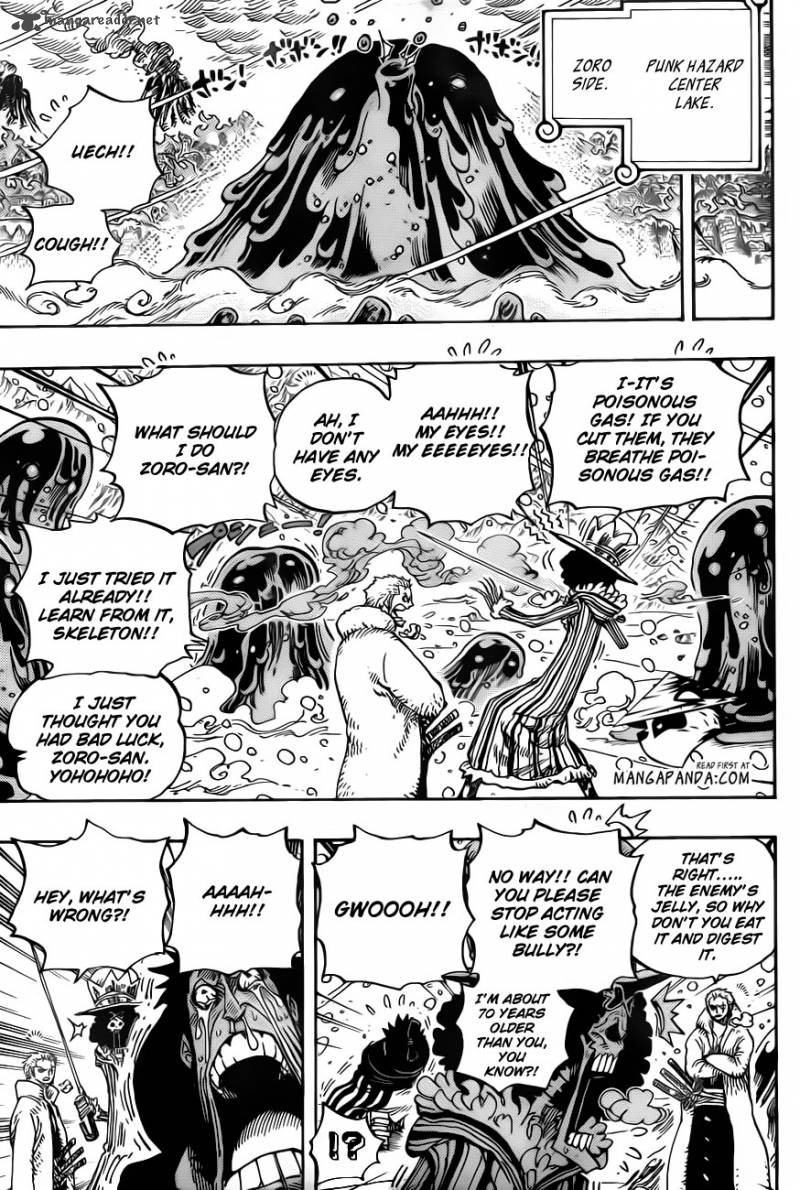 One Piece Chapter 672 — page 9