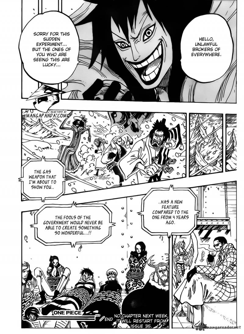 One Piece Chapter 674 — page 16