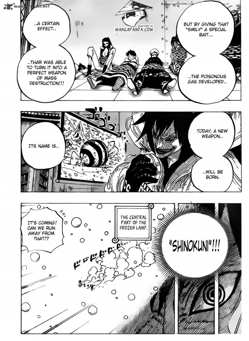 One Piece Chapter 675 — page 14