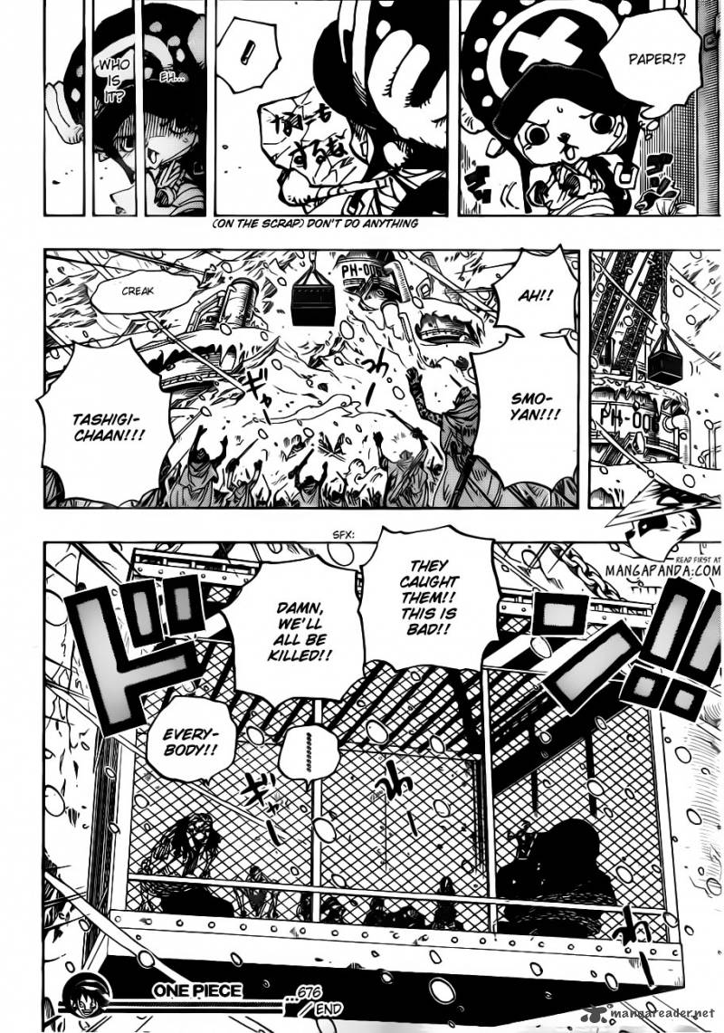 One Piece Chapter 676 — page 18
