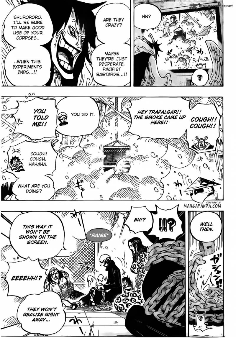 One Piece Chapter 677 — page 8